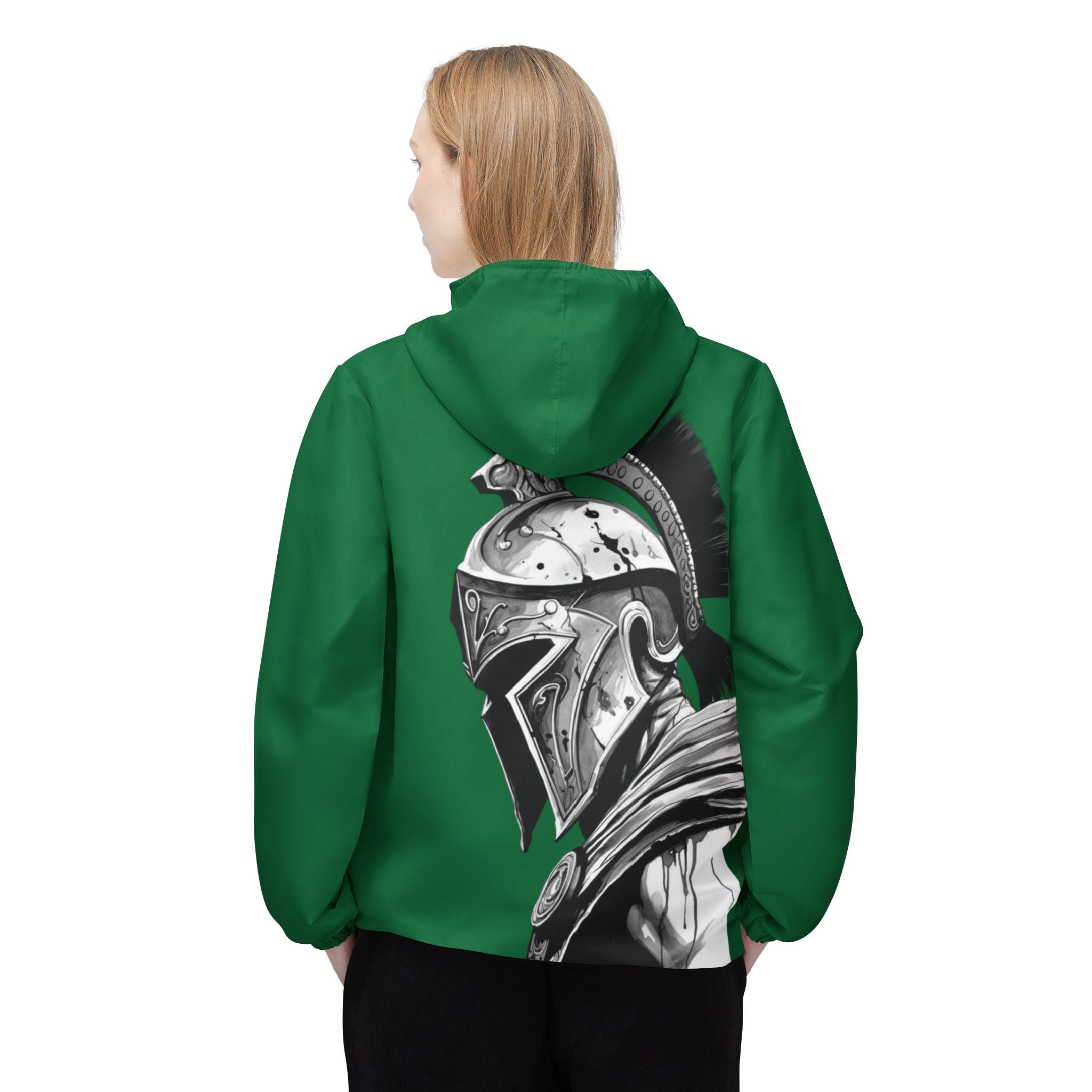 THROUGH THE WIRE Spartacus Windbreaker Jacket (AOP)