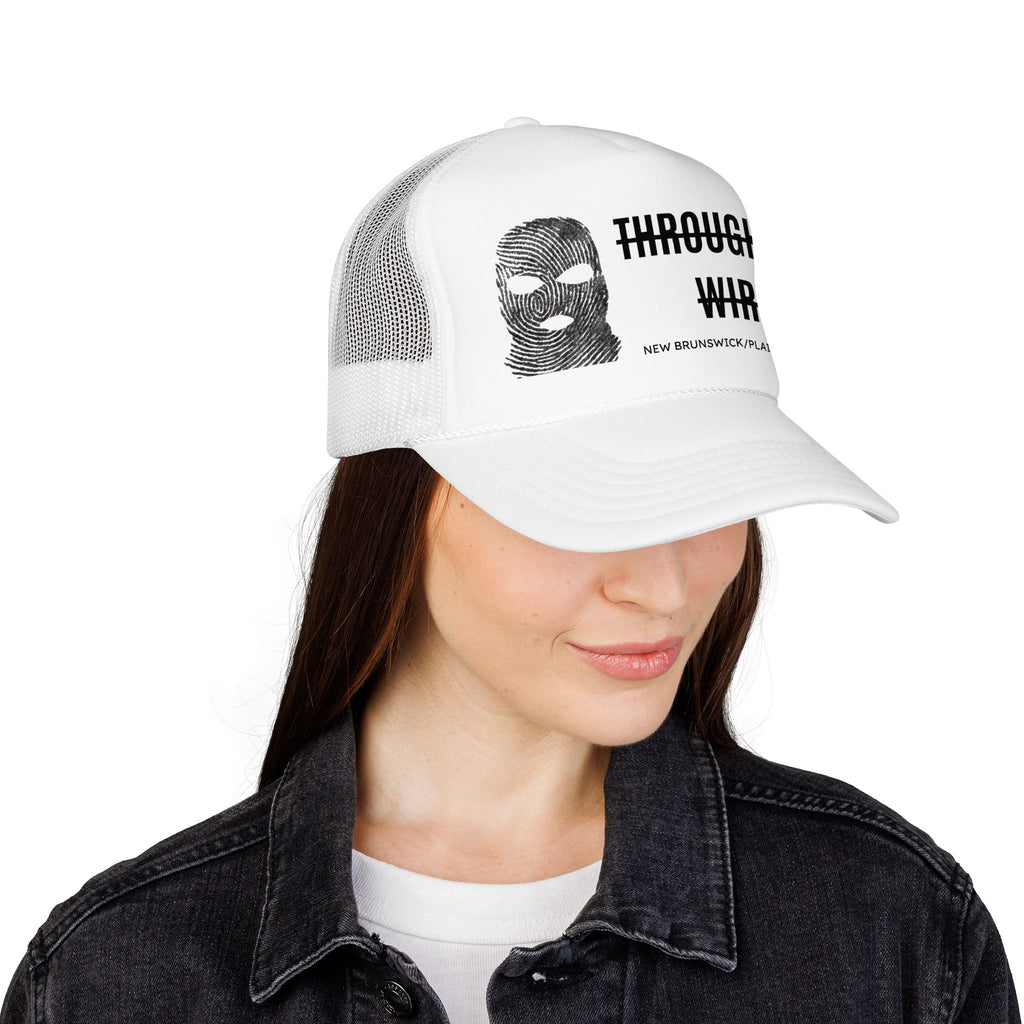 THROUGH THE WIRE SKI Foam Trucker Hat