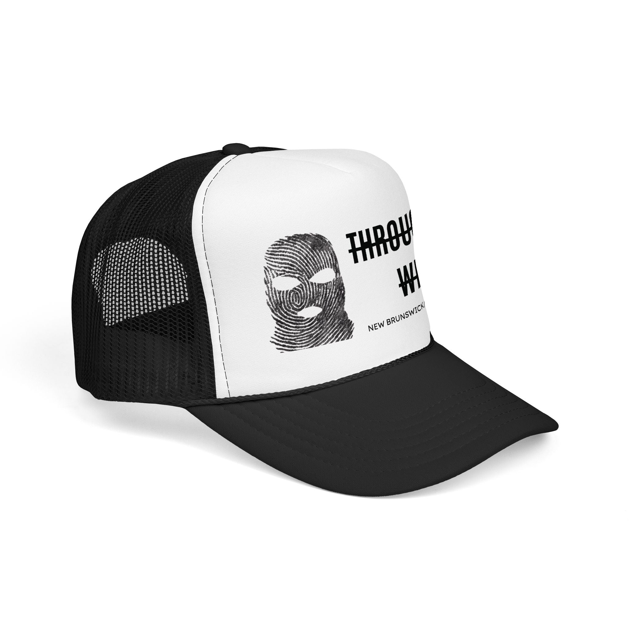 THROUGH THE WIRE SKI Foam Trucker Hat
