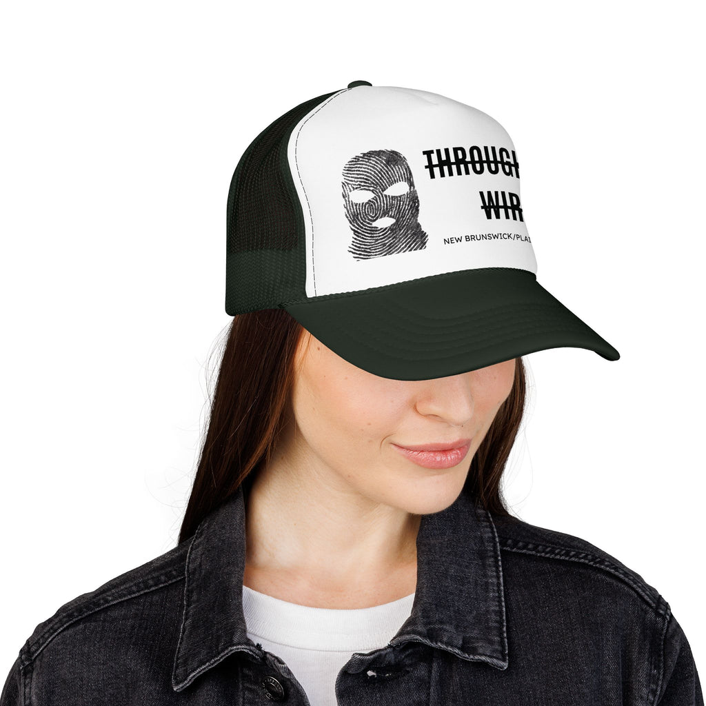 THROUGH THE WIRE SKI Foam Trucker Hat