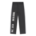 Snow Washed Contrast Tape Sweatpants