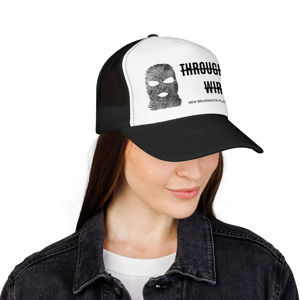 THROUGH THE WIRE SKI Foam Trucker Hat