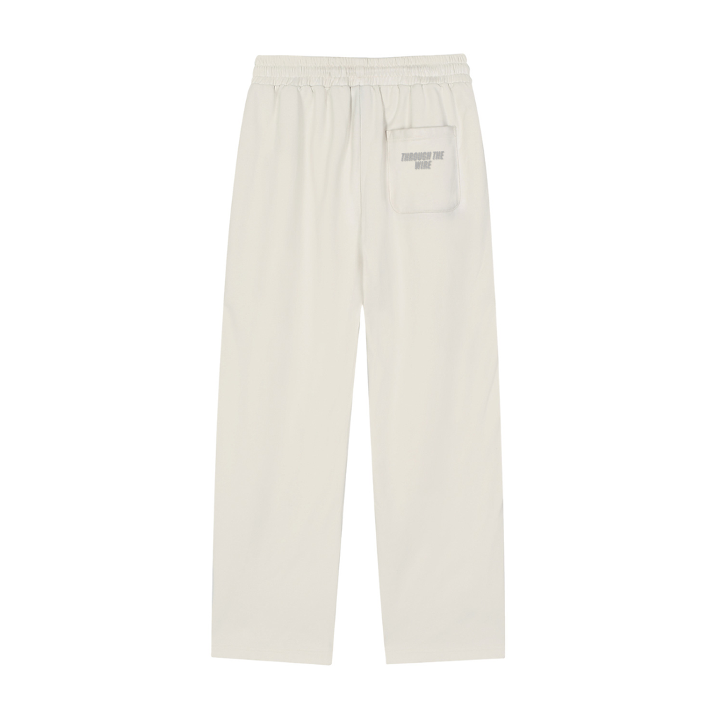 Reflection Striped Straight-Leg Sweatpants