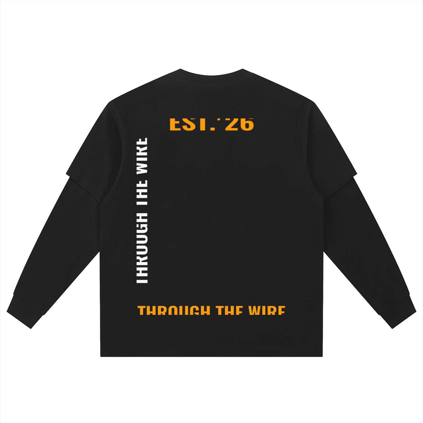 Layered Long Sleeve Oversized Tee