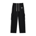 Side Stripe Straight-Leg Pants
