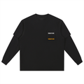 Layered Long Sleeve Oversized Tee