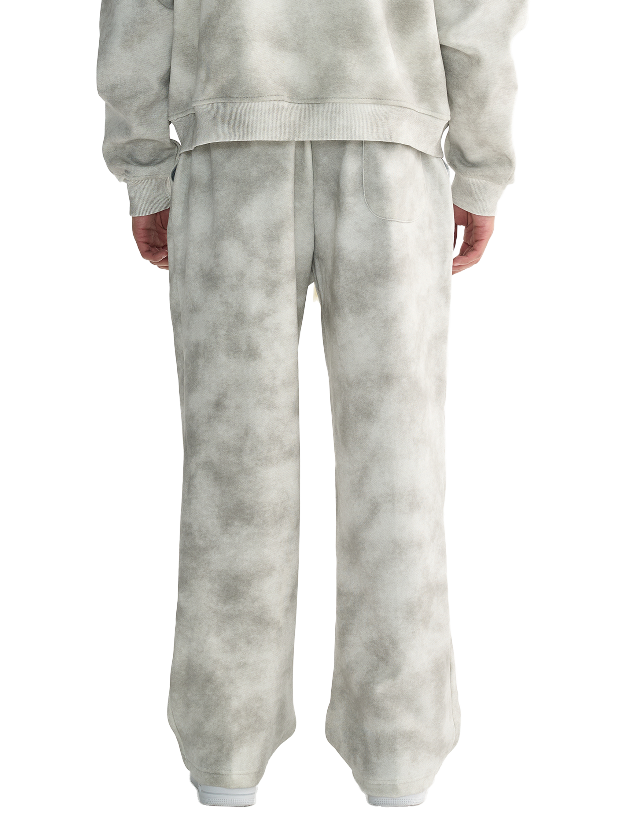 THROUGH THE WIRE Dirty Washed Sweatpants
