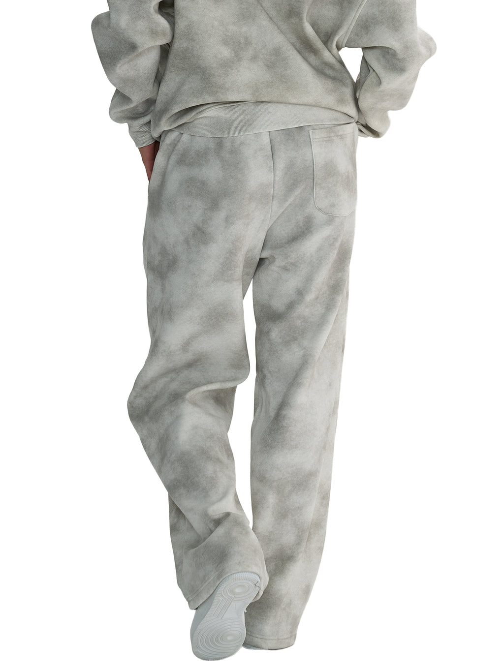 THROUGH THE WIRE Dirty Washed Sweatpants
